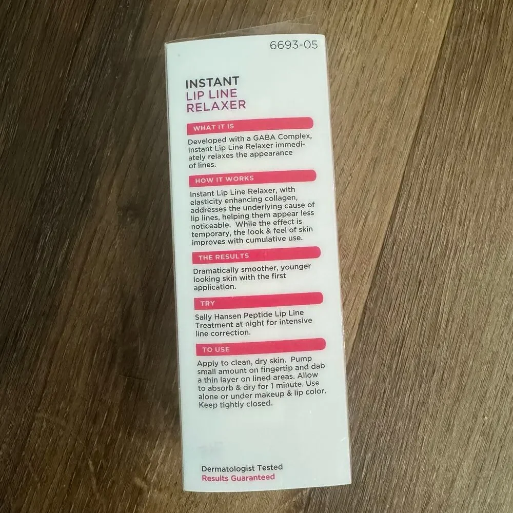 Sally Hansen Instant Lip Line Relaxer (0.26 oz / 7.5 g), Discontinued